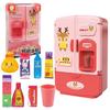 New Kids Toy Simulation Fridge Refrigerator Accessories Pretend Play Educational For Kids Kitchen Set Food For Children's Gifts