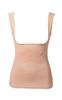 Майка сетчатая большого размера 4L бежевая [Gold Japan] женское нижнее белье, корректирующее белье, корсет, утягивающее, для похудения, закрывающее тело nhtabo-200502