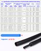 10/50/100M 200Meters Polyolefin Heat Shrink Tube 3:1 Ratio Adhesive Lined Shrink Ratio Insulated Cable Sleeve