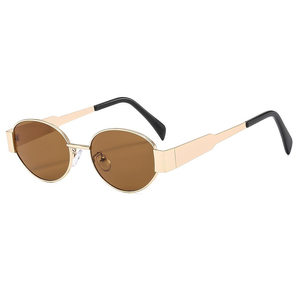 Женские очки с защитой от солнца, защита от ультрафиолета, модные индивидуальные солнцезащитные очки в стиле ретро в стиле хип-хоп для уличной съемки, солнцезащитные очки для пригородных путешествий