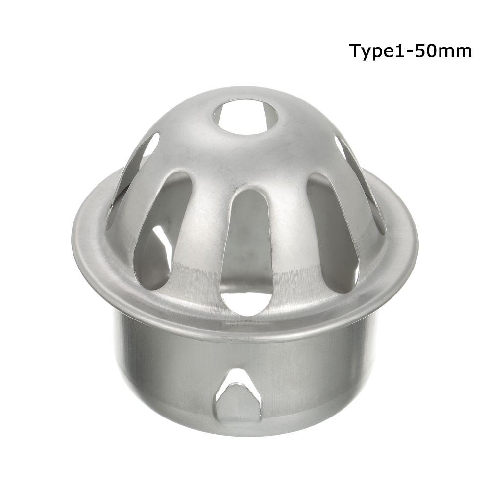 Anti-blocking Round Rain Pipe Cap Balcony Drainage Cover Roof Floor Drain Drainage Plumbing Fitting