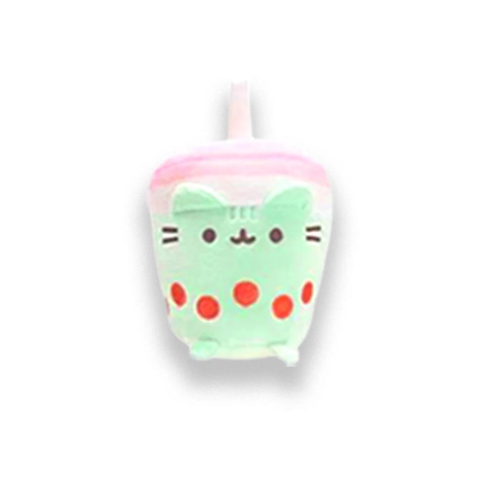 Забавный плюшевый кот от , игрушка-мультяшка, мягкий кот из аниме, плюшевые животные, мягкие игрушки, укрась