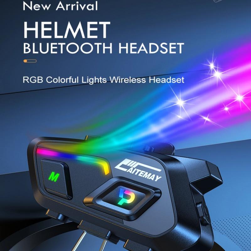 P20 Bluetooth 5,3 гарнитура для мотоциклетного шлема Музыкальный домофон Велосипедная Bluetooth-гарнитура Водонепроницаемая 300 м Intercomunicador Динамик Наушники