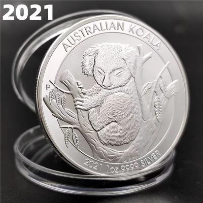 Австралийская коала кенгуру, животная памятная монета, памятная медаль, Рождественский подарок, Подарки в чулок