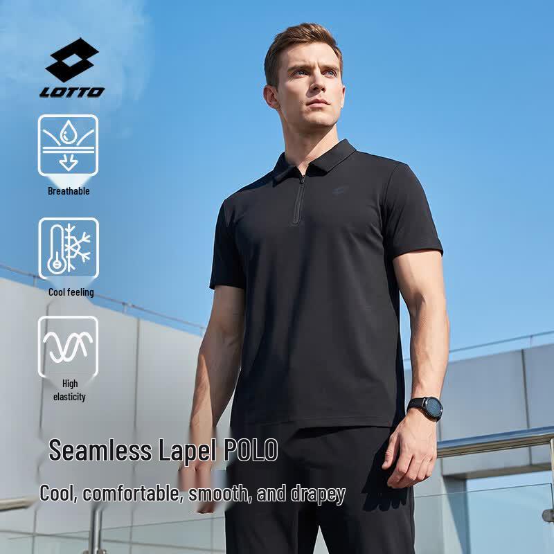 Lotto Men's Breathable Cooling Polo Shirt