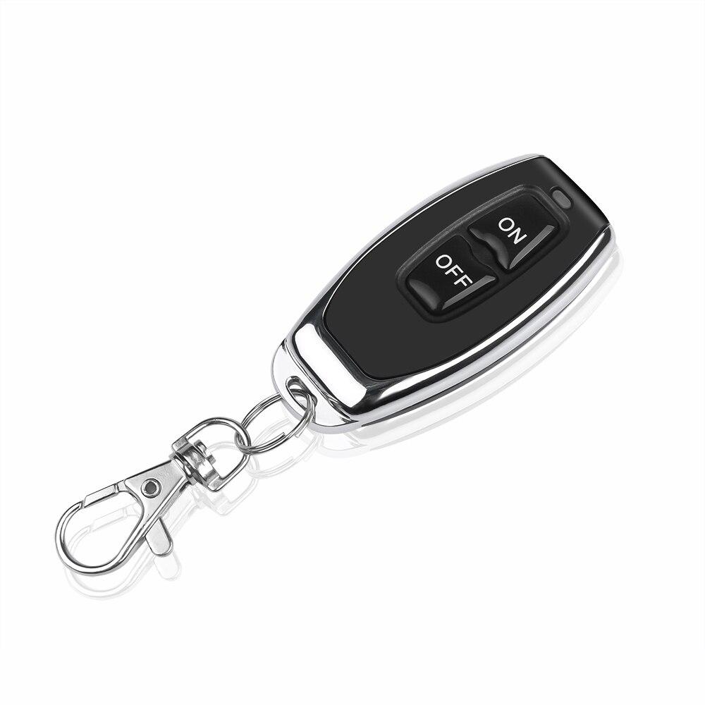 Пульт дистанционного управления 433 МГц, переключатель RF для релейного приемника переменного тока, беспроводной универсальный копирующий пульт дистанционного управления