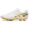 Ds Light Series Round Toe Lace-Up Ag (Rubber Short Stud) Synthetic Leather Soccer Shoes Men Soccer Shoes White Platinum 1103A069-122