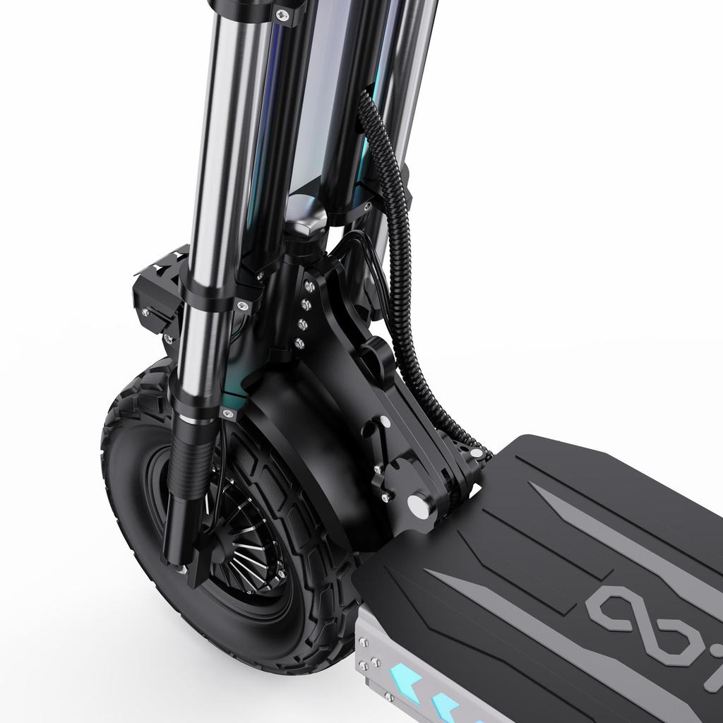 OOTD T90 Dual Motor Electric Scooter, 4200W Total Power, 60V 31.2Ah Battery, 100km Range, 13" Tubeless Tires, Foldable E-Scooter
