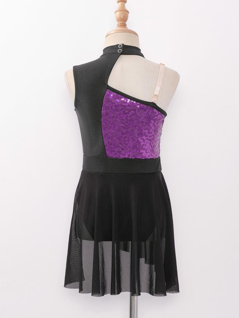 Детский балетный купальник для девочек, костюм для современного танца, танцевальная одежда, платье для современного джаза, латинского лирического танца