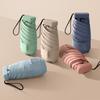 Mini Umbrella Capsule Umbrella Rain and Sun Protection Outdoor Travel Portable Sunshade Umbrella with Storage Box Zwq