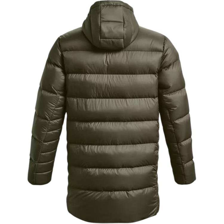 Under Armour Мужская пуховая куртка с капюшоном Armour Mid Зеленая 1373663-391