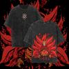 Naruto Baryon Mode Tshirt Boruto Manga Tee Vintage Washed Oversized Retro Anime Harajuku Streetwear Mens Graphic Clothes Shirt