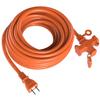 Extension Cord, Connectable Power Cable, Power Distribution Cord, Power Extension, Power Supply Extension, Round Plug, PSE Compatible, 2-Core,