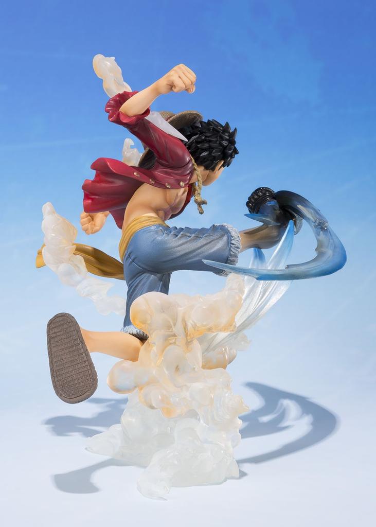 TAMASHII NATIONS Figuarts ZERO ONE PIECE Monkey Luffy Hawk 150mm Painted Complete Figure D. -Gum-Gum Whip- Approx. PVC&ABS