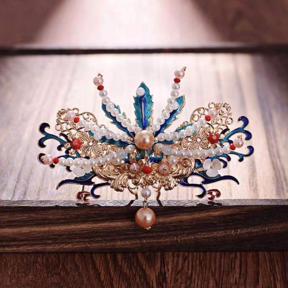 Flower Hanfu Hair Stick Tassel Chinese Style Hairpin Set Classical   Girl Hair Accessories