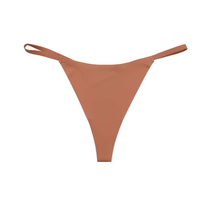 Sexy Icecream Panties Women Cinoon Lowwaist Underwear Thong Female G String Lingerie Temptation No Trace One Piece Intimates