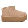 UGG Классические ультрамини ботинки на платформе Sand Женские кроссовки 1135092-SAN