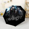 Vampire Diaries Compact Travel Automatic Umbrella Compact 8-Rib Design Foldable Design Travel Essential Fashion Lovers Stylish Gift for Women