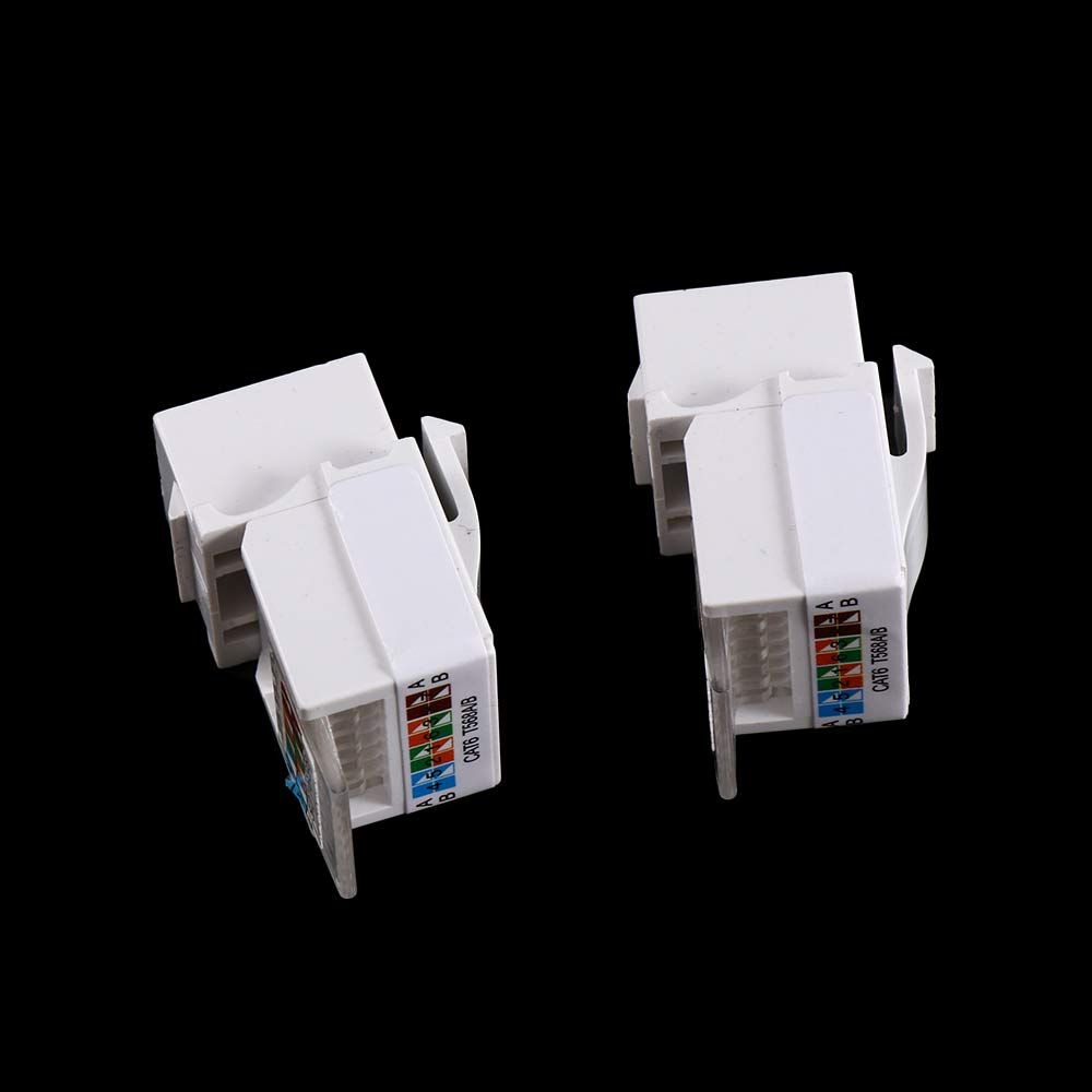Инструмент для Ethernet Lan кабеля AMP Бесвинцовый сетевой штекер Сетевой адаптер Ethernet-адаптер Разъем RJ45 Сетевая розетка Сетевой модуль CAT6