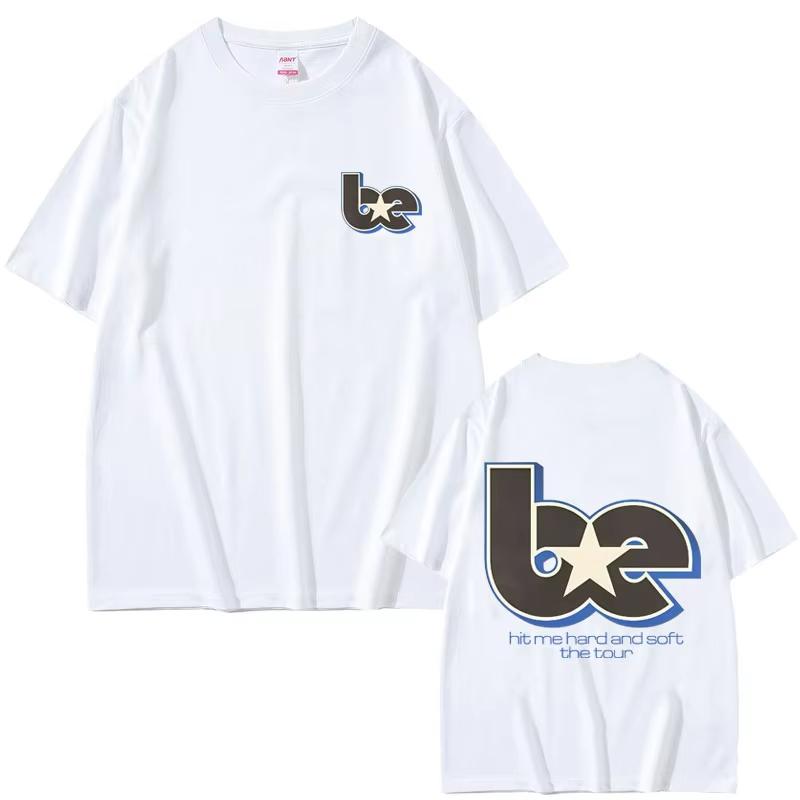 Hit Me Hard and Soft Tour T Shirts Unisex Women Fashion Pop Music Short Sleeve Tshirts Unisexs Casual Oversized Tshirt Streetwear