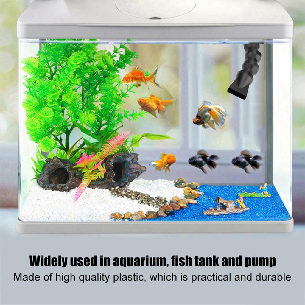 Long Water Outlet Tube Flexible Nozzle for Fish Tank Aquarium (Large Duckbill Nozzle)