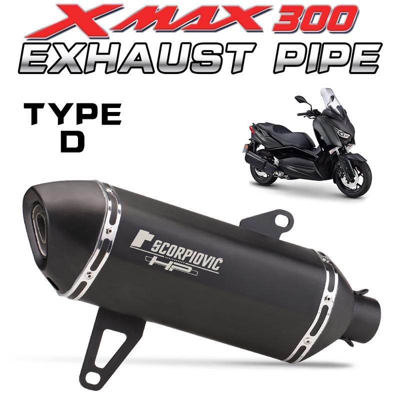 Для XMAX300 XMAX 300 2017-2024 Мотоциклетный глушитель выхлопных газов с DB-киллером