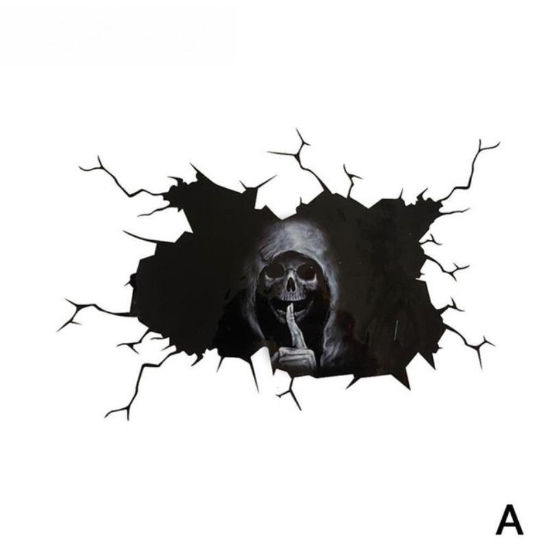 Автонаклейка с узором черепа, Модное украшение для автомобиля, Уникальный персонализированный дизайн для вашего автомобиля, Стильный автоаксессуар