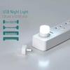 Creative USB LED Night Light: Portable, Eye-Friendly, Multi-Use for Bedroom, Atmosphere, Emergency, and Power Bank.
