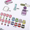 Homemade Waffle Knead Quiet Book Beanie Book Material Pack Nail Shop Quiet Book   Birthday Gift
