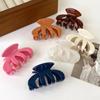 Fashion Hair Claws for Women Vintage Hair Clips Hairpins Crab Hair Accessories Solid Color Claw Clip Barrettes Headwear