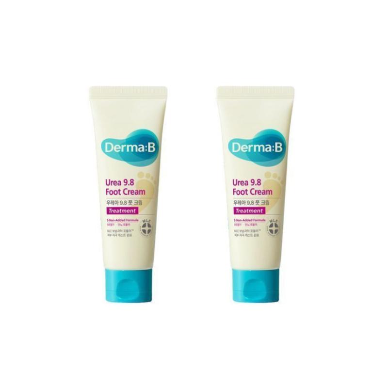 Крем для ног Derma B Urea 9.8, двойной набор (80мл + 80мл)