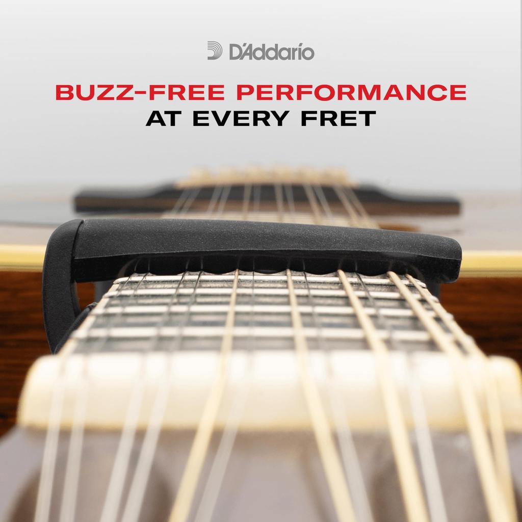 Каподастр Tast для электрогитары легкий алюминиевый NS Capo Pro черный D'Addario гитара/акустическая PW-CP-02 []