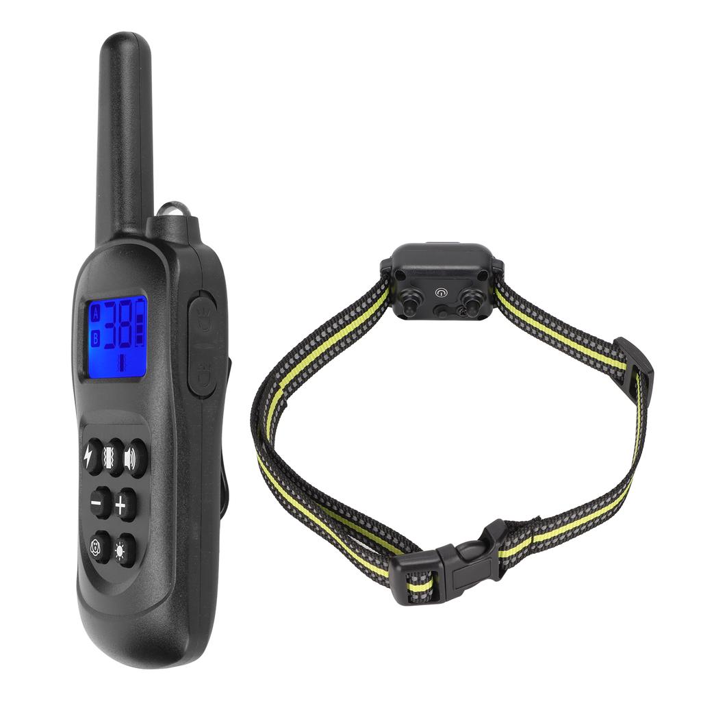 Dog Barking Collar Multifunction 4 Modes 99 Adjustment Levels Rechargeable Intelligent Recognition