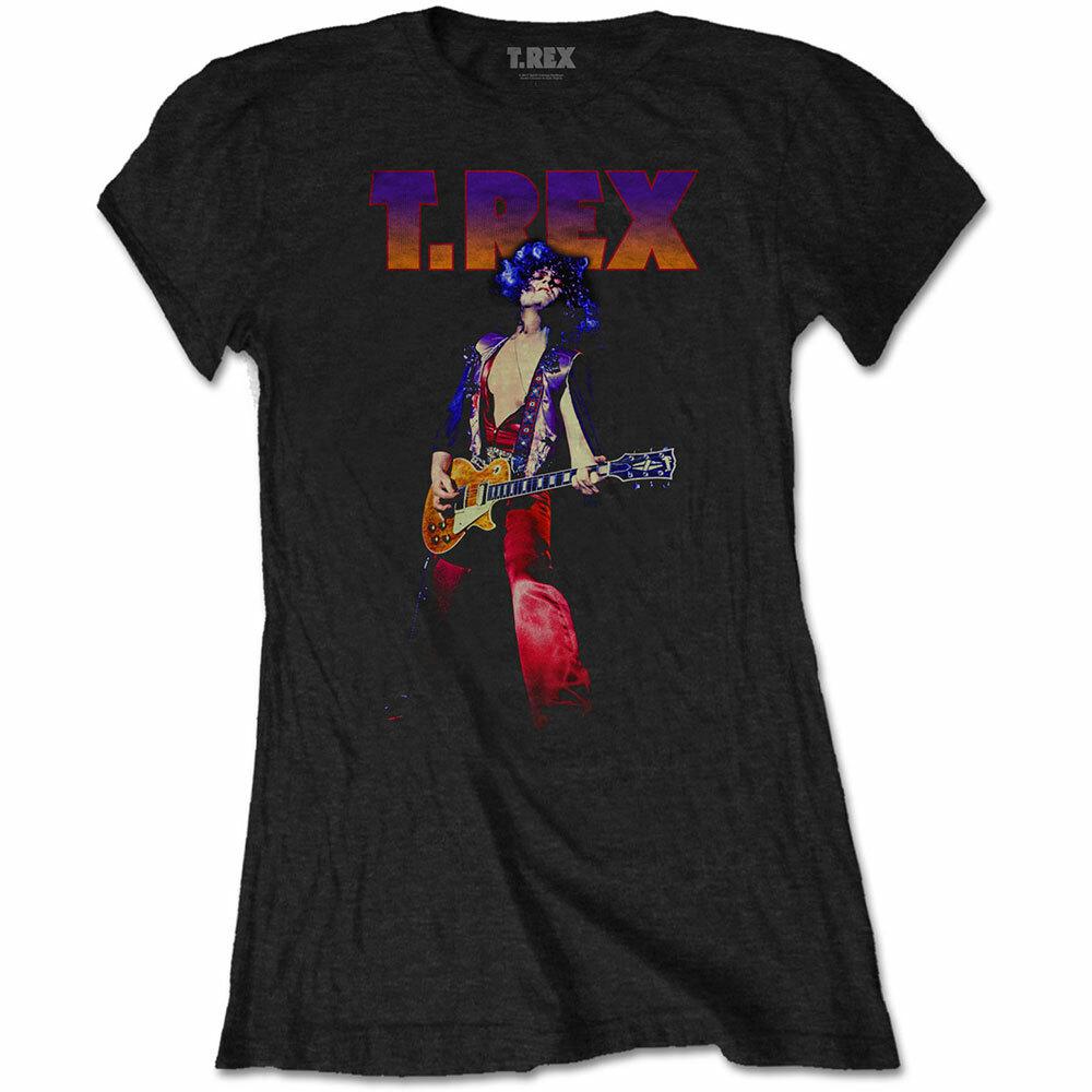 Marc Bolan & T.Rex Ladies T-Shirt Official licensed merchandise - Free postage