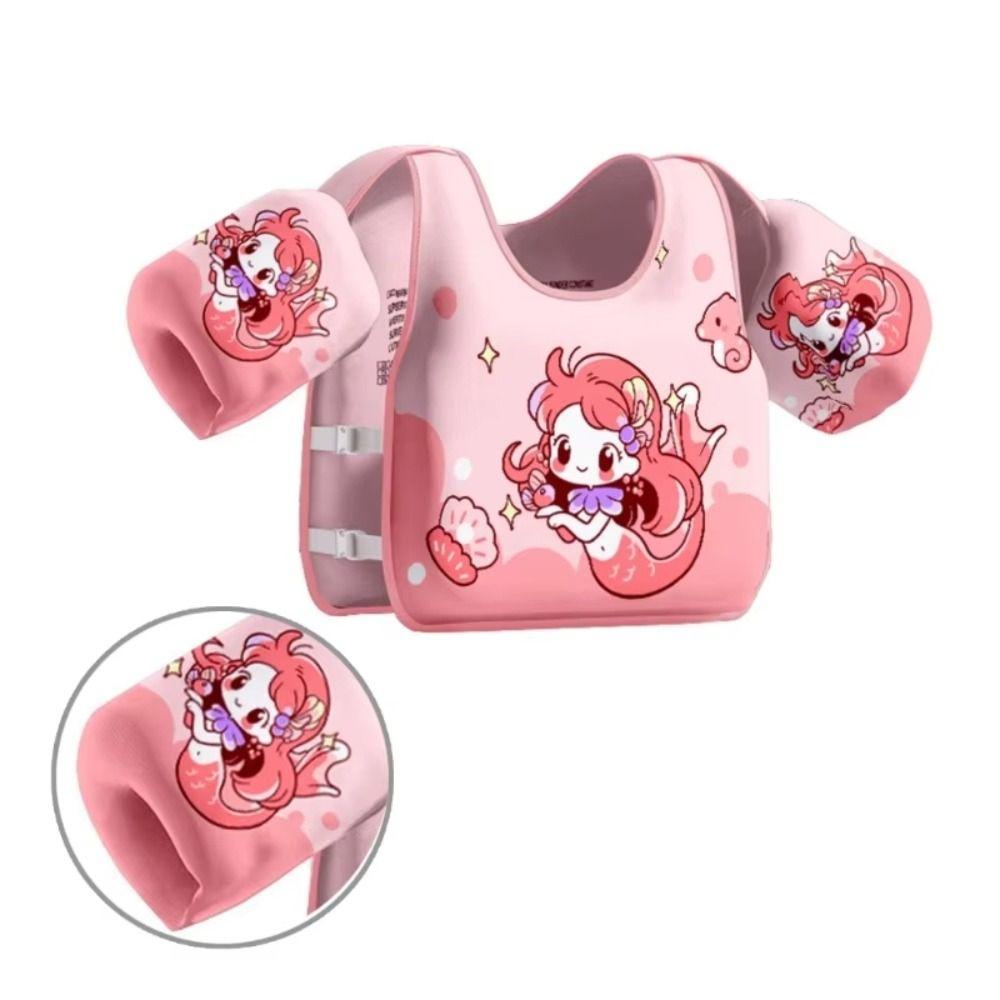 Куртки для плавания с защитой от опрокидывания для детей Регулируемый жилет для плавания без надувания для детей