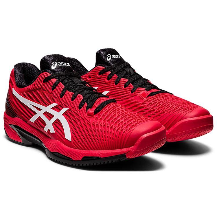 Asics Кроссовки Solution Speed ​​FF 2 электрические красные мужские белые 1041A182-601
