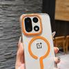 Чехол для OnePlus 15 Жесткий ПК Прозрачный Магнитная беспроводная зарядка Защитная задняя крышка Чехол Для OnePlus15 One Plus 15 Корпус