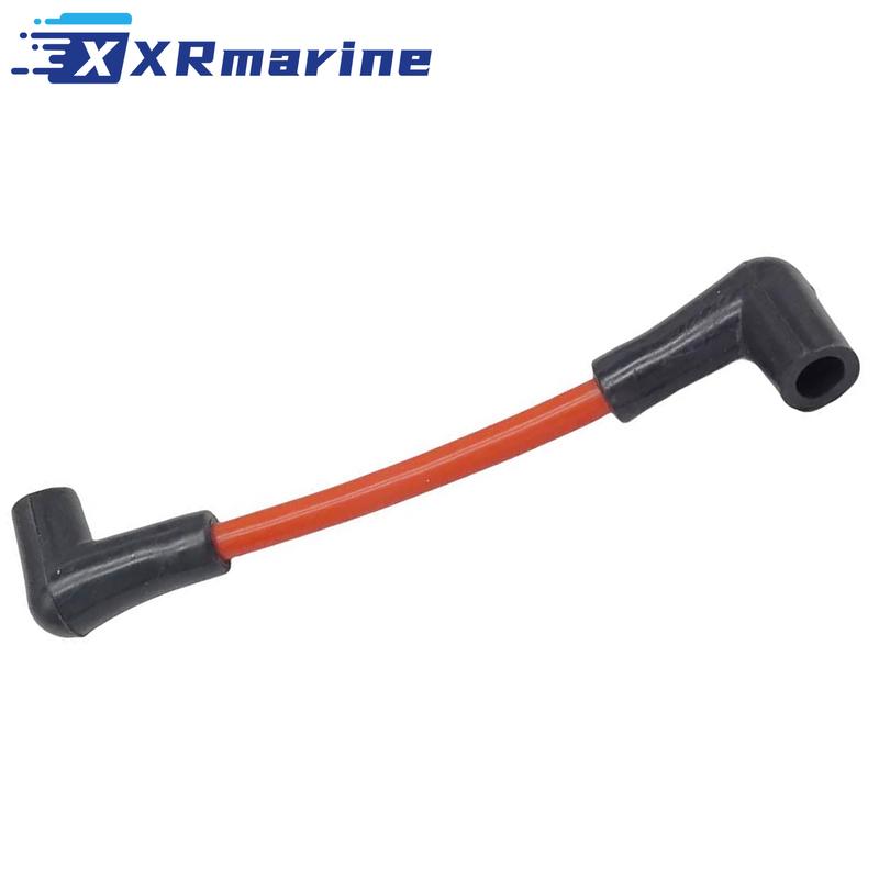 4 Inch Spark Plug Ignition Coil Wire for OMC Johnson Evinrude 10-235 HP V4-V6 Outboard Motor 582365 777703 582135 582134 18-8815
