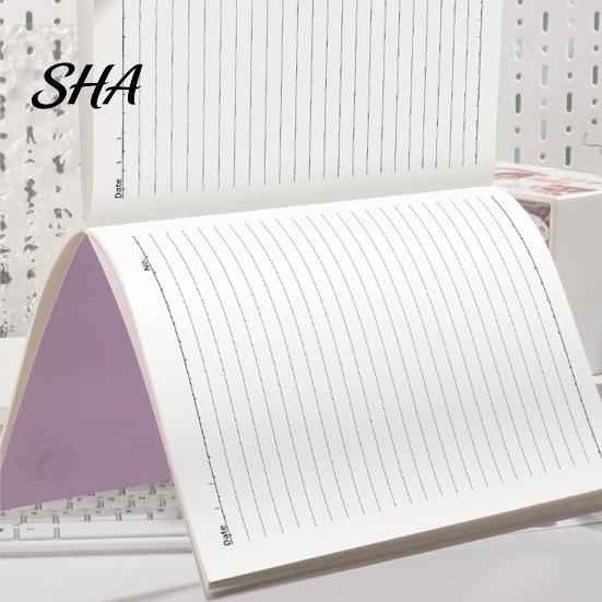 Thick Paper Journal for Study Softcover Notebook with Thickened Paper, 180 Degree Lay Flat Binding A4 Daily Writing Design, Gradient Color Journaling