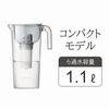 Cleansui Water Purifier, Pot-Style, Includes One Cartridge, Main Unit CP503-GR, Filtered Water Capacity: 1.1L, Total Capacity: 1.7L, Smart Size for Ea