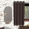 Blackout Curtain with Eyelets 135x180 Cm BOHEME Brown, by Soleil d'Ocre