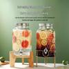 Glass Beverage Dispenser with Tap