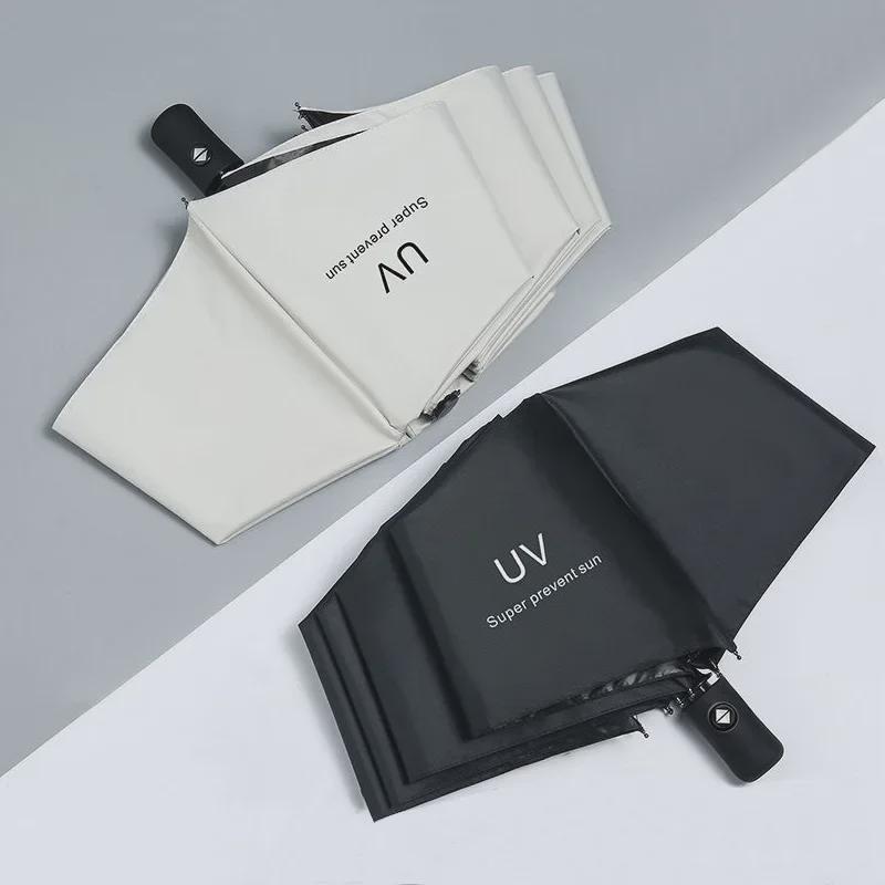 Fully Automatic Large Umbrella - Dual-Use for Sun and Rain, Anti-UV Protection