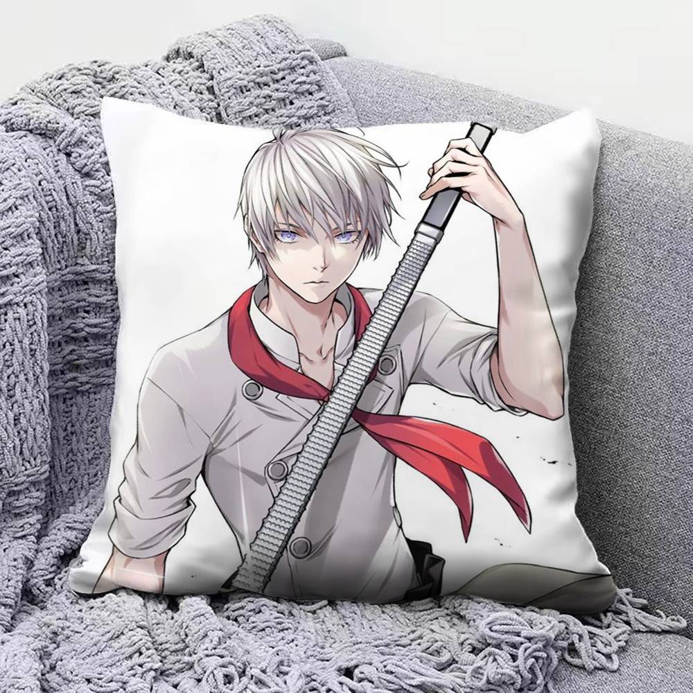 Аниме Food Wars Shokugeki no Soma Чехлы на подушки для дивана и Декоративные наволочки на заказ