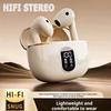 Беспроводные Bluetooth-наушники Внутриканальные наушники Hi-Fi стерео шумоподавление Вкладыши Музыкальные гарнитуры со светодиодным индикатором питания
