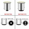 6/4/2/1PCS BA15S P21W 1156 1157 22SMD LED Patch Car Tail Side Indicator Stop Light Bulb White Red Yellow DC 12V