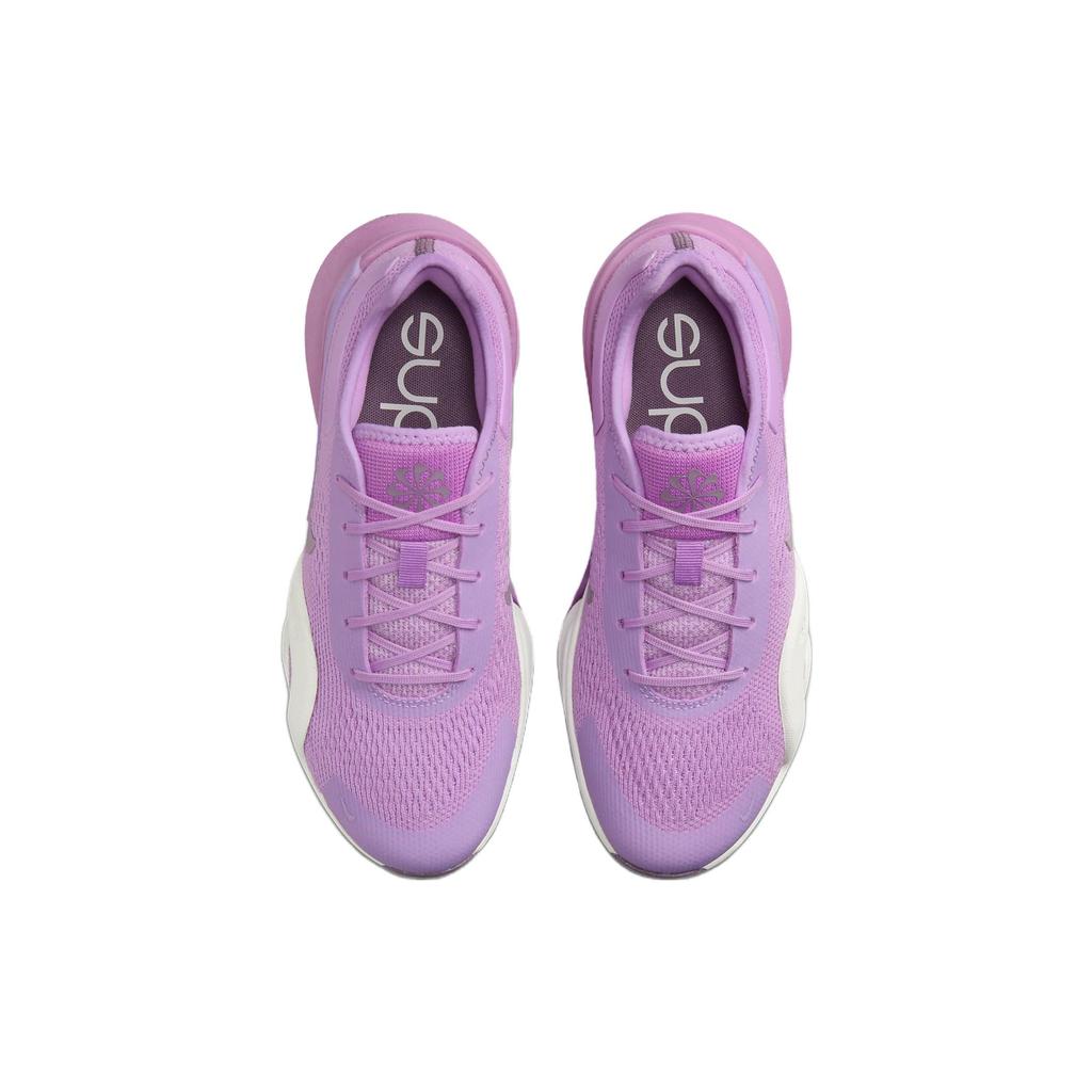 Nike Superrep Zoom Superrep 4 Next Nature Амортизирующие Нескользящие Низкие Тренировочные Кроссовки Женские Фиолетово-Розовые DO9837-500