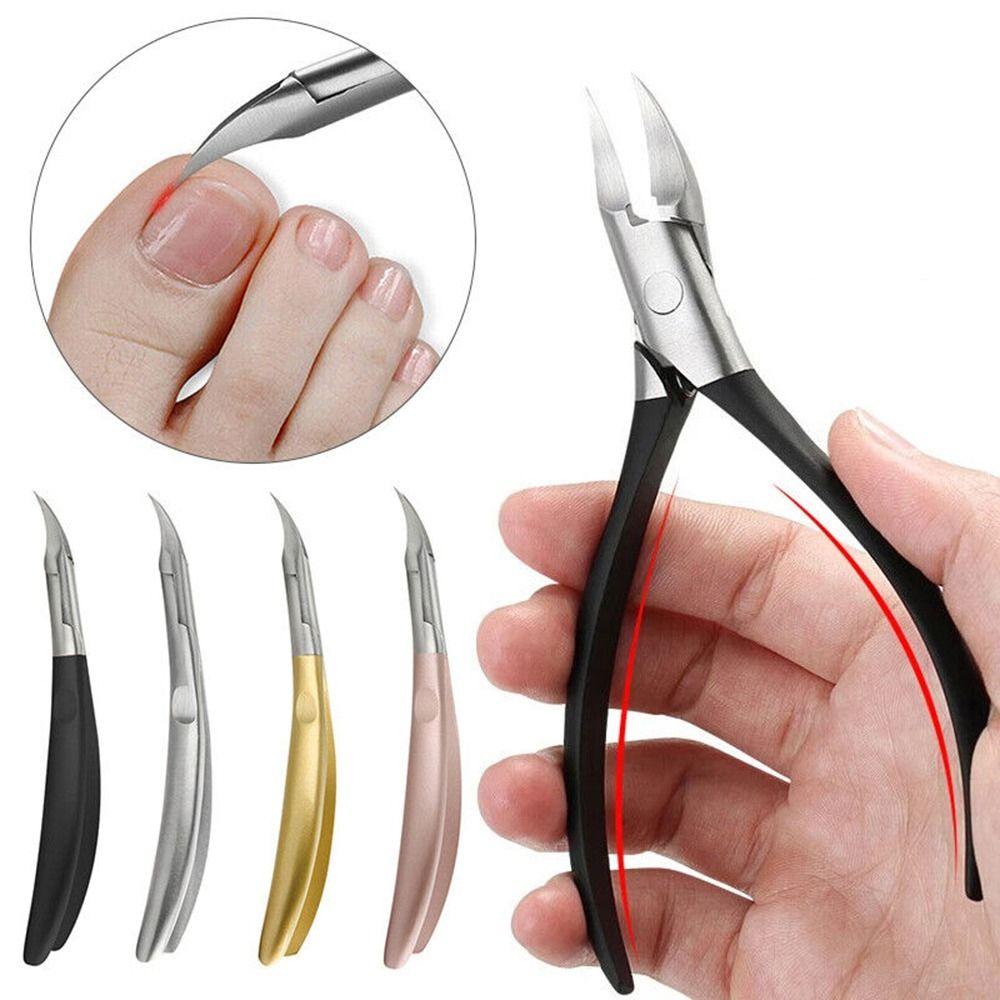 Практичные ножницы для стрижки ногтей, инструмент для вросшего ногтя, педикюр, маникюр, вросший ноготь