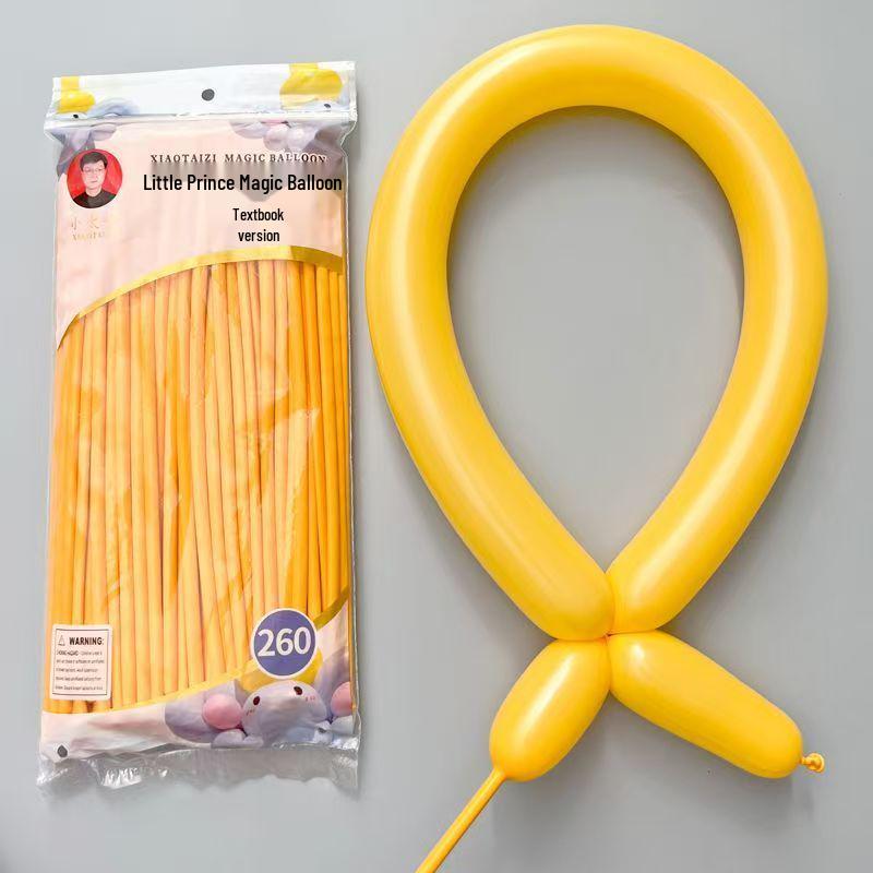 260 Нетоксичных Длинных Воздушных Шаров Макарон для Детей - Магический Клоун Моделирование
