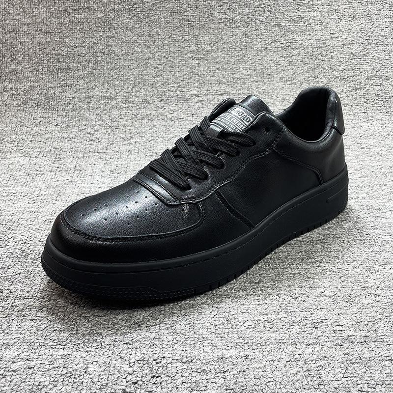 Мужская обувь ВВС Нет. 1 Весна 2025 Новые кожаные белые туфли Мужские трендовые дышащие мужские спортивные и развлекательные туфли для сноуборда